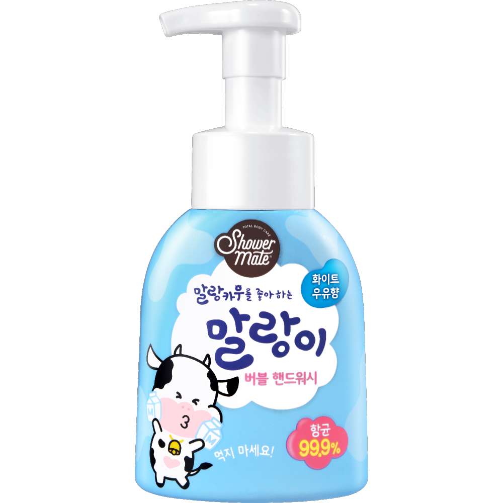 샤워메이트)말랑카우버블핸드워시300ml